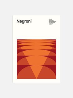 Negroni Poster | Postery Online Store