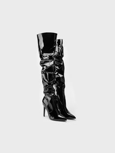 An exclusive offer for you——Affordable prices at Kollyy store, SPU: 48Q3FA813349, Color: Black Red White Apricot, Pattern:Plain, Shoes type:Classic Boots. Black Trendy Fitted Heeled Boots, Trendy Black Fitted Heeled Boots, Trendy Black Knee-high Boots For Night Out, Trendy Black Fitted Knee-high Boots, Trendy Fitted Black Knee-high Boots, Sleek Black Knee-high Boots For Parties, Glamorous Black Knee-high Boots For Fall, Glamorous Black Knee-high Boots With Pointed Toe, Glamorous Black Pointed Toe Knee-high Boots