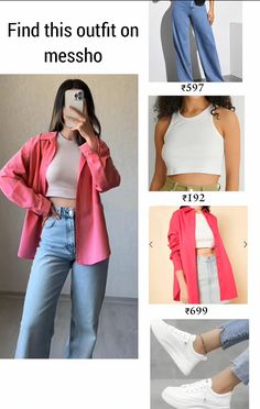 Find this outfit on messho! Aiims Logo, College Outfits Indian, Cheap Outfits, Meesho Finds, Smart Casual Women Outfits, Classy Glasses, Quick Fashion, Simple Casual Outfits