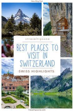 Switzerland has an exceptional wealth of natural attractions: lakes, waterfalls, gorges and mountains await you when you travel to Switzerland.
In this post, you can read about: 13 most amazing places to visit in Switzerland • The best time to visit the best places in Switzerland • Things to know about a Switzerland trip • 13 real must-see places in Switzerland • How to get to the top  places in Switzerland • Best attractions in Switzerland #SwitzerlandBestPlaces Winter Switzerland, Best Places In Switzerland, Places To Visit In Switzerland, Switzerland In Winter, Switzerland Summer, Best Of Switzerland, Switzerland Travel Guide, Switzerland Itinerary, Switzerland Vacation