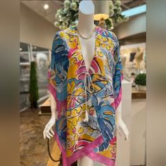 Introduce A Touch Of Elegance To Your Wardrobe With Our Kaftan Beach Coverup. Whether Worn Alone Or Layering Over Outfits, This Kaftan Is Sure To Enhance Your Style.Add This To Your Collection And Embrace Your Own Pretty Persuasion. Bohemian Pink Cover-up For Vacation, Casual Pink Cover-up For Vacation, Casual Pink Vacation Cover-up, Pink Tropical Cover-up For Spring, Pink Summer Style Spring Cover-up, Pink Spring Cover-up For Beach Party, Pink Spring-summer Cover-up, Pink Spring And Summer Cover-up, Pink Printed Beach Cover-up