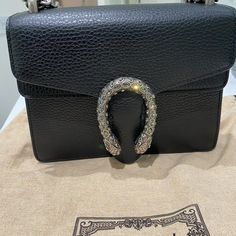 Brand New With Tags, Never Worn. Purchased At Gucci, Beverly Hills. Currently Being Sold For $2,600 Bags Gucci, Gucci Bags, Gucci Dionysus, Beverly Hills, Gucci Bag, Leather Bag, Bag Lady, Gucci, Brand New