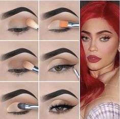 Eye Makeup Tips For Beginners, Eye Makeup Pictures, Eye Makeup Steps, Simple Eye Makeup, Creative Eye Makeup