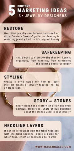 Ideas For Jewelry, Content Marketing Ideas, Facebook Ideas, Jewelry Facts, Handmade Jewelry Business, Jewelry Package