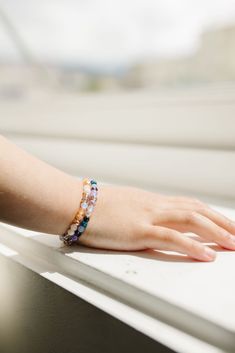 Dive deep into the depths of Open Waters with the many tones of this enchanting bracelet. From a rich deep blue to our soft purple you’re sure to be taken back with this one. The perfect accessory for every little girl! Made with the highest quality materials, this bracelet will look beautiful for years to come. Durable enough for play, precious enough to keep forever. Materials: 14k gold filled or sterling silver components. Nickel free. To learn more about our materials and what makes gold fil Purple Bohemian Bracelet For Everyday Wear, Purple Bohemian Bracelet For Everyday, Purple Spiritual Bracelet For Everyday Wear, Spiritual Purple Bracelet For Everyday Wear, Spiritual Purple Bracelets For Everyday, Spiritual Purple Bracelet For Everyday, Purple 8mm Bead Friendship Bracelets, Purple 8mm Beads Friendship Bracelet, Purple Bracelets With Natural Stones