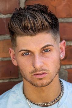 Haircuts For Guys, Best Undercut Hairstyles, Trendy Mens Haircuts, Simple Prom Hair, Slicked Back Hair