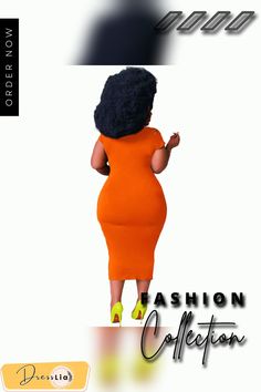 Plus Size Women Letter Offset Print Short Sleeve Round Neck Hole Summer Bodycon Maxi Dress Casual Orange Stretch Bodycon Dress, Casual Bodycon Sheath Dress, Casual Sheath Bodycon Dress, Orange Knee-length Bodycon Dress, Casual Orange Knee-length Bodycon Dress, Bodycon Maxi Dress, Offset Printing, Bodycon Maxi Dresses, Printed Shorts