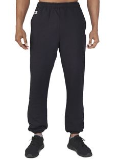 All day comfort is what you get with these classic athletic sweatpants. Made with medium-weight fleece, featuring Dri-Power® moisture wicking technology to keep body heat in so you can stay warm and dry. Elastic waistband with inside quick cord, for an adjustable fit. Hemmed elastic bottom that stays securely in place. Generous side pockets to carry your accessories with you on the go.Details: Inseams- S-30", M-31", L-32", XL-33", XXL-34", 3XL-35, 4XL-36" Dri-Power® Moisture Wicking Technology E Pocket Sweatpants, Athletic Sweatpants, Athletic Style, Fleece Sweatpants, Russell Athletic, Body Heat, Athletic Fashion, Black Media, Medium Weight