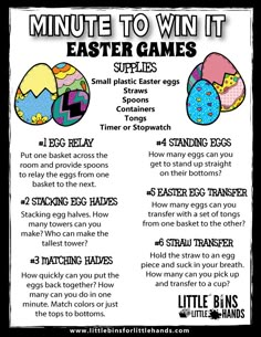 an easter game for kids to play with