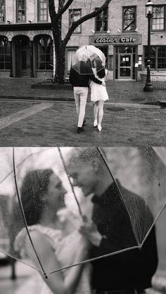 two people are standing under an umbrella in the rain and one person is holding an umbrella