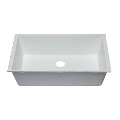 a white sink on a white background