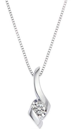 Sirena Diamond Swirl Pendant Necklace in 14k White Gold (1/10 ct. t.w.) Elegant Spiral Jewelry For Formal Occasions, Elegant Spiral Jewelry With Diamond Accents, Elegant Spiral Jewelry For Gifts, Modern Twist Jewelry With Diamond Accents, Modern Twist Diamond White Jewelry For Formal Occasions, Formal Diamond White Jewelry With A Modern Twist, Classic Spiral Jewelry For Formal Occasions, Modern Twist Sterling Silver Jewelry In White Gold, Formal Diamond White Necklace With Polished Finish