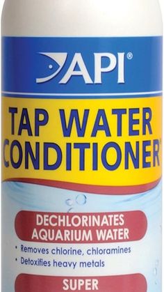 api tap water conditioner with dehydraant for aquariums and marine creatures