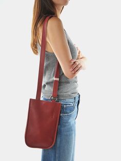 Trakatan Bags - Italian Leather Bordeaux Crossbody Bag - Roztayger Luxury Phone Bag For Everyday Use, Modern Rectangular Shoulder Bag With Cell Phone Pocket, Luxury Rectangular Phone Bag For Everyday Use, Luxury Everyday Use Rectangular Phone Bag, Luxury Rectangular Everyday Phone Bag, Red Rectangular Phone Bag With Detachable Strap, Modern Rectangular Case Bags With Cell Phone Pocket, Modern Rectangular Bag With Cell Phone Pocket, Modern Rectangular Case Bag With Cell Phone Pocket