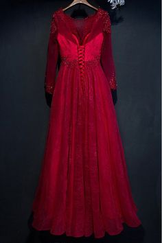 Shop Burgundy Long Sleeve Lace Prom Dress With Corset Back online. SheProm offers formal, party, casual & more style dresses to fit your special occasions. Long Sleeve Lace Prom Dress, Prom Dress With Corset, Dress With Corset Back, Prom Dresses Corset, Dress With Corset, Lace Prom Dress, Corset Back, Corset Lace, Prom Dresses Ball Gown