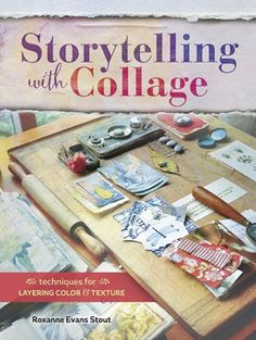 the cover of storytelling with collage