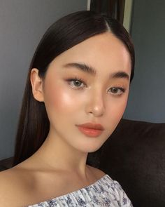 Makeup Ala Korea, Natural Makeup For Blondes, Makeup Asia, No Make Up Make Up Look, Natural Summer Makeup, Make Up Inspiration