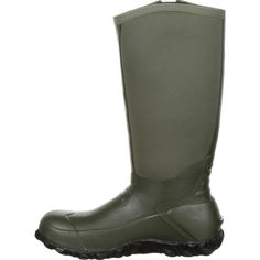 The Georgia Boot pull-on rubber boot provides waterproof protection, allowing you to work in the wettest of conditions. Equipped with the Georgia Waterproof System, this rubber boot is guaranteed to defend against water and muck that may try to penetrate your boots.The upper consists of 5mm neoprene and has a stretch gusset with adjustable locking strap to provide a universal fit. You won’t mind being on your feet in this boot. The removable AMP LT insole provides extreme comfort as you walk. A Waterproof Green Boots For Outdoor, Durable Green Round Toe Boots, Waterproof Green Boots For Outdoor Work, Green Rubber Sole Rain Boots For Outdoor, Green Insulated Boots For Outdoor Work, Waterproof Boots For Outdoor Work, Insulated Green Boots For Outdoor Work, Green Waterproof Walking Boots, Steel Toe Rain Boots For Outdoor Work