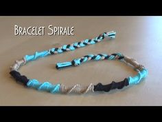 a necklace made out of rope and beads