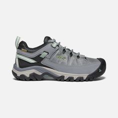 Our iconic hiking shoe for women brings an updated look to all-terrain adventures. We carried over the fit, durability, and performance of our award-winning Targhee waterproof boot and took its rugged looks to a new dimension. Duck Green, Shoe For Women, Keen Sandals, Yellow Boots, Waterproof Hiking Shoes, Hiking Shoe, New Dimension, Rugged Look, Dad Shoes