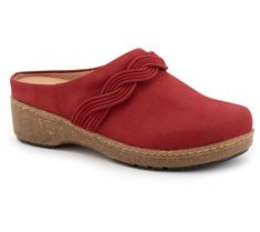 Add sleek style to your steps with these comfy slip-on clogs that finish any look with modern sophistication. From Softwalk. Sleek Style, Sleek Fashion, Cow Leather, Clogs, Fashion Shoes, Slip On, Twist, Sleek