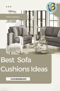 the best sofa cushions ideas for your living room and dining room furniture set in grey