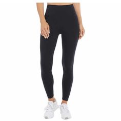 Nwt Danskin Ladies Lightweight 7/8 Legging Color: Black Size : Xs ( Extra Small ) Nwt ( New With Tags ) Features: Danskin High Rise Waistband 7/8 Length Side Pockets Moisture Wicking Fabric Made In China Content: 80% Polyester | 20% Spandex Approximately 250 Gsm Midweight Sizing: Sizes: Xs - 3x Size Conversion: Xs = 0-2 | S = 4-6 | M = 8- 10 | L = 12-14 | Xl = 16 | Xxl = 18 | 2x = 18w-20w | 3x = 22w-24w Inseam (In): 25 Model Is 5'9" Wearing Size Large Model Is 5'10" Wearing Size Small Color & Si Black Mid-rise Activewear For Loungewear, Sporty High Rise Black Leggings, Black High Rise Sporty Tights, Sporty High Rise Black Tights, Sporty Black Leggings For Loungewear, Sporty Black Leggings, Black Sporty Mid-rise Tights, Sporty Black Mid-rise Tights, Black Mid-rise Workout Leggings