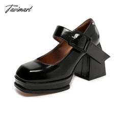 SPECIFICATIONS Brand Name: TAVIMART Upper Material: MICROFIBER Toe Shape: Square toe With Platforms: Yes Platform Height: 0-3cm Heel Height: High (5cm-8cm) Heel Type: Square heel Pump Type: MARY JANES Black Pointed Toe Mary Janes For Spring, Black High Heel Platform Mary Janes, Black Platform High Heel Mary Janes, Black Pointed Toe Mary Janes For Summer, Black Mary Jane Heels For Fall, Black Mary Janes For Formal Summer Occasions, Black Formal Mary Janes For Summer, Black Platform Mary Janes With Pointed Toe, Black Platform Pointed Toe Mary Janes