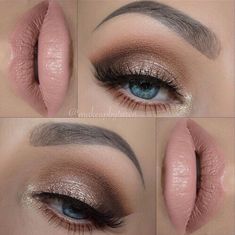 wedding makeup Dark Brown Eyeshadow, Eyeshadow Pink, Neutral Eyes, Smoky Eyes, Brown Eyeshadow, Smokey Eyes, Eyeshadow Tutorial