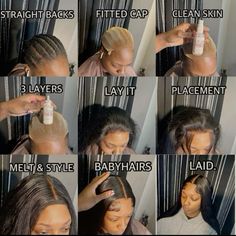 Frontal Wig Hairstyles, Quick Weave Hairstyles, Pelo Afro