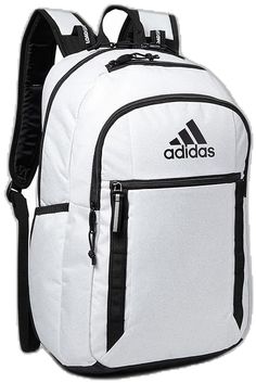 White Adidas Backpack For School, 7th Grade Backpacks, Sporty Adidas School Backpack, Adidas White Standard Backpack, Adidas Standard Backpack With Adjustable Strap, Adidas Black Standard Backpack, Backpack Adidas, Adidas Bag, Back Bag