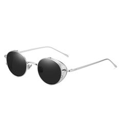 Glasses structure: frame Whether it is polarized: No Lens material: AC Style: Personality Frame material: metal Anti-UV grade: UV400 Style: Universal Visible light perspective rate: 99 (%) Steampunk Sunglasses, Visible Light, American Express, Sunglasses, Frame