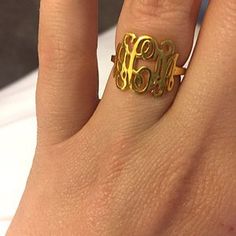 alyssa chase added a photo of their purchase Adjustable Monogram Initial Ring For Personalized Gift, Personalized Adjustable Monogram Initial Ring, Adjustable Gold Initial Ring As Personalized Gift, Adjustable Gold Initial Ring For Personalized Gift, Personalized Initial Ring Gift, Hypoallergenic Adjustable Gold Initial Ring, Adjustable Hypoallergenic Gold Initial Ring, Adjustable Gold Hypoallergenic Initial Ring, Adjustable Gold Initial Ring With Customized Name