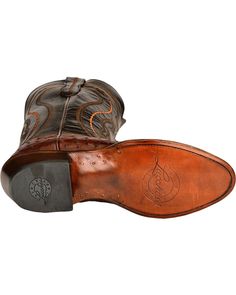 Lucchese Handmade 1883 Full Quill Ostrich Montana Cowboy Boots - Medium Toe, Montana Cowboy, Lucchese Boots, Ostrich Boots, Cowboy Boots, Montana, Cowboy, Boots, Heels, Leather