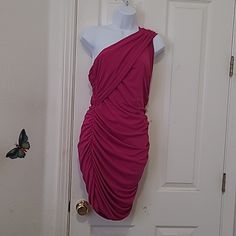 Brand New, With Tags. Gambattista Valli One Shoulder Light Plum Dress. Side Zip, Ruching On Both Sides. Stretch Lined, One Shoulder, Party Dresss. Fitted. Purple Stretch Sheath Dress, Purple Stretch Ruched Dress, Stretch Purple Ruched Dress, Purple Draped Evening Dress, Purple Stretch Midi Dress For Evening, Stretch Purple Midi Dress For Evening, Draped Purple Evening Dresses, Purple Ruched Mini Dress Knee-length, Purple Ruched Knee-length Mini Dress