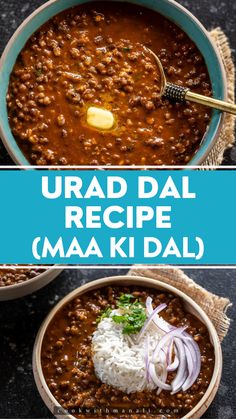 This one-pot Urad Dal recipe makes a creamy and comforting bowl of dal. Black lentils are flavored with spices and cooked with an onion and tomato masala in a pressure cooker. Black Dal Recipe, Indian Lentil Recipes, Urad Dal Recipes, Lentil Recipes Indian, Indian Lentils, Food Feast, Stovetop Pressure Cooker, 2023 Recipes