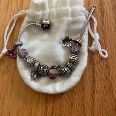 Pandora Bracelet Pricing: Plain Bracelet $35 Each Charm $30 Total Set Discount $350 Plain Bracelet, Jewelry Pandora, Pandora Silver, Pandora Bracelet, Pandora Jewelry, Womens Jewelry Bracelets, Women Jewelry, Bracelet, Silver