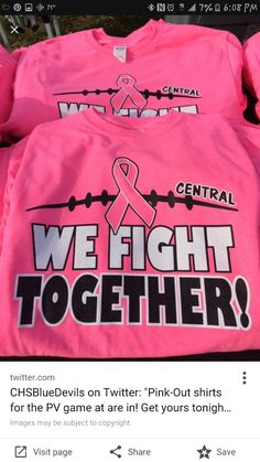 Pink Out Tshirts Ideas, Pink Out Shirts Cheerleading, Pink Out Cheer Shirts, Pink Out Ideas