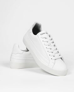 The Original C20 | Women's Luxury Leather Sneakers | White | Comfort – SANS MATIN USA White Fashion Sneakers, Shoes For Work, Natural Tree, Capsule Closet, White Leather Sneakers, Flat White, Shoe Bags, Recyclable Packaging, Leather Trainers