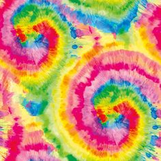 Riley Blake Tie Dye Bright Knit Fabric Dye Cotton Fabric, Riley Blake Fabric, Bright Fabrics, Tie Dye Fabric, Tie Dye Pattern, Tie Dye Colors, Rainbow Tie, Knit Tie, Digital Print Fabric