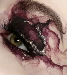 Dracula Makeup, Demon Makeup, Slay Makeup, Mac Lipstick Shades, Cute Halloween Makeup, Alt Makeup, Red Marble