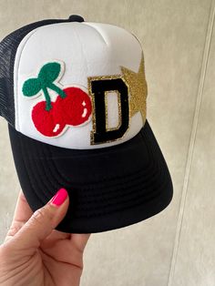 Foam Front Snapback Trucker Hat Trucker Hat Letter Trucker Hat - Etsy Cheap Letter Print Trucker Hat For Birthday, Cheap Letter Print Snapback Hat, Cheap Trucker Hat With Letter Patch, Snap Back Hat, Cute Hats, Snap Back, Snap Backs, Snapback Cap, Trucker Cap