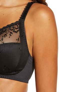 This lace-veiled bra provides wire-free support and reassuring coverage that's comfortable enough for everyday wear. Style Name:Chantelle Lingerie Every Curve Full Coverage Bra. Style Number: 6051930. Full Coverage Bra, Bra Style, Wireless Bra, Nordstrom Store, Fashion Advice, Clothing Items, Everyday Wear, Women's Clothing, Nordstrom