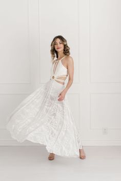 Designed for any bridal activities in the sun or by the pool, the Pearl Beaded Beach Dress by PatBO is an elevated, bridal-inspired take on the beach dress. Embellished with pearl detailing for the ultimate bridal nod, the built-in bodysuit peeks out from airy, netted lace while geometric cutouts hug the sides of the body. Pairs well with strappy sandals and a mojito in hand. Hand-sewn in in Brazil Open back Adjustable straps Runs true to size Model is wearing a size small 93% Polyamide 7% Elast Bridal Activities, Honeymoon Outfits, The Pearl, Mojito, Beach Dress, Strappy Sandals, The Pool, Pearl Beads, Hand Sewn