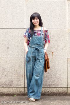 Sew Cottagecore, Denim Overalls Outfit, Distress Denim, Academia Aesthetic Outfit, Making Amends, Long Skirt Outfits, Adult Bibs, Stitch Clothes