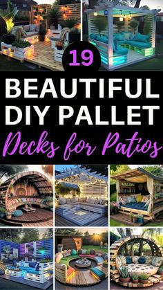 the top 10 beautiful diy pallet designs for patios