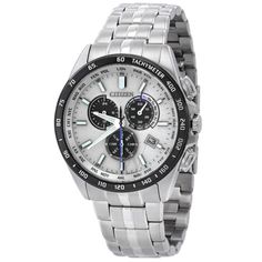 Citizen CZCB5874-90A Men's Citizen Band, Mens Watches Citizen, Time Alarm, Mens Chronograph, Citizen Watch, Eco Drive, Stainless Steel Band, Steel Watch, Sport Watches