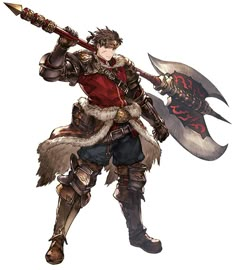 Granblue Fantasy Art, 다크 판타지, Anime Warrior, Fantasy Armor, Game Character Design, Male Characters, Star Citizen, Male Character, Arte Fantasy