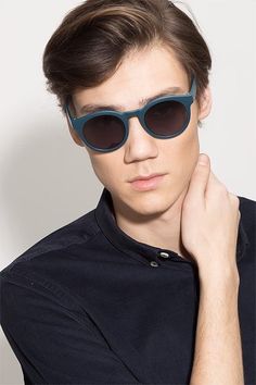 Matte Blue round sunglasses available in variety of colors to match any outfit. These stylish full-rim, large sized plastic sunglasses include free single-vision prescription lenses, a case and a cleaning cloth. Modern Blue Plastic Sunglasses, Casual Blue Wayfarer Sunglasses, Casual Everyday Plastic Sunglasses, Modern Sunglasses With Uv Protection And Round Frame, Blue Round Frame Sunglasses With Mirrored Lenses, Casual Round Polarized Sunglasses, Trendy Green Round Frame Sunglasses, Casual Blue Plastic Sunglasses, Modern Blue Round Frame Sunglasses