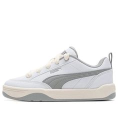 PUMA Park Lifestyle 'White Grey' 395084-01 Manga Art, Lifestyle, Grey, White, Art